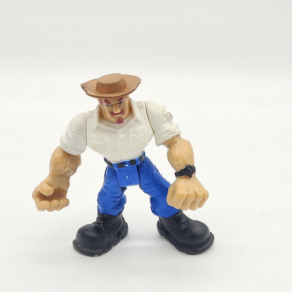 Keenway Safari Guide Action Figure Cowboy Hat White Shirt